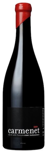 bouteille du vin carmenet